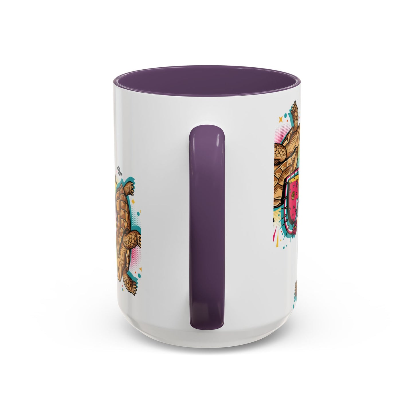 Turtle Valentine Coffee Mug — "You're turtley the one for me" Accent Mug