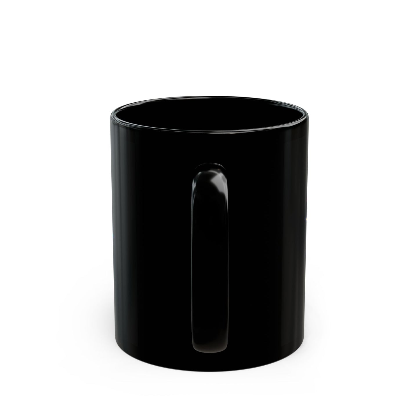 11oz/15oz Black Mug — "The Prick That Holds My Heart" Cactus Love Coffee Cup