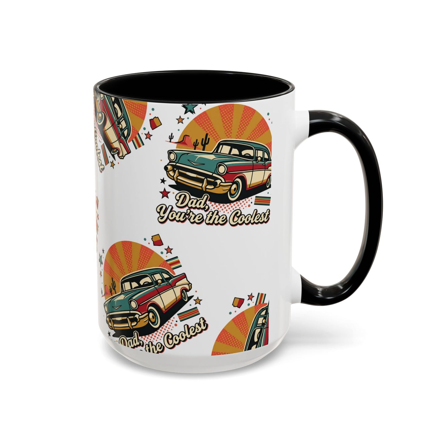 Father’s Day Arizona Pop-Art Car Accent Coffee Mug