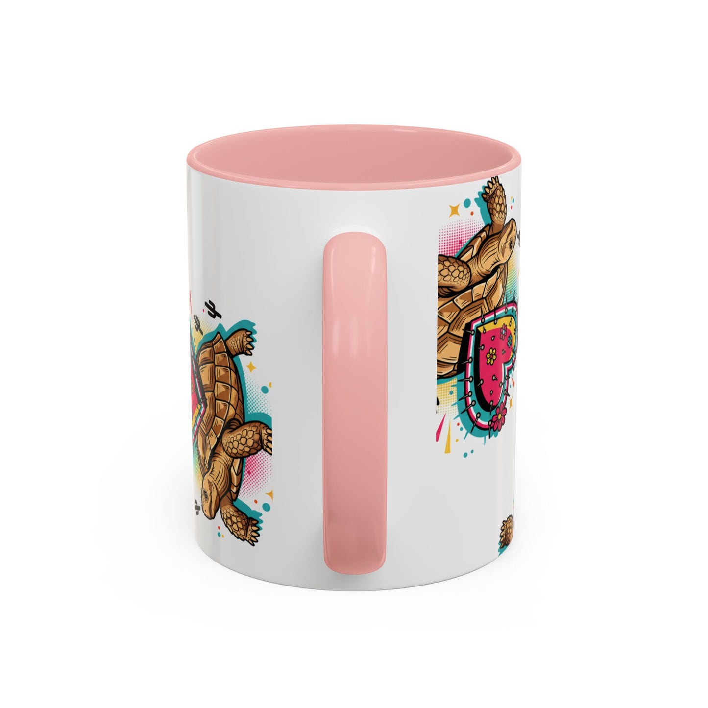 Turtle Valentine Coffee Mug — "You're turtley the one for me" Accent Mug