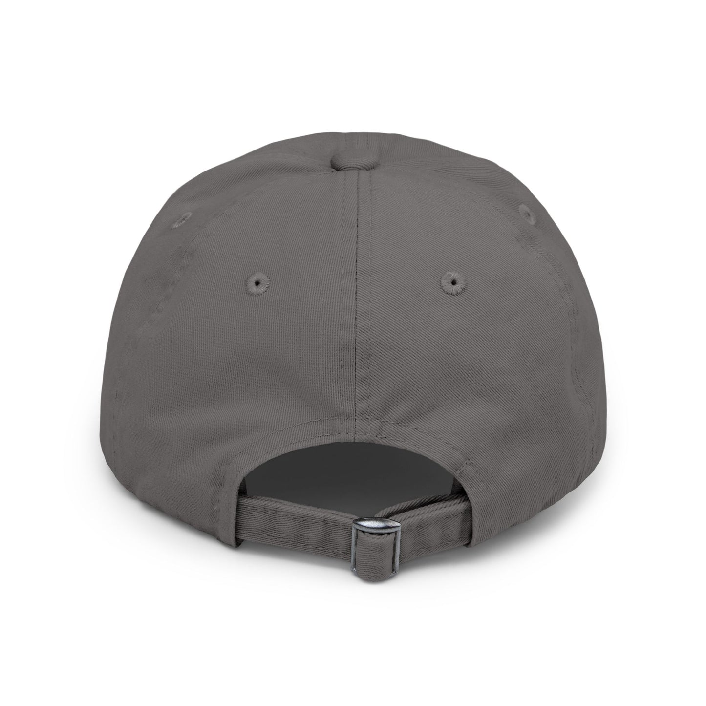 "1820" Distressed Baseball Cap with Gothic Crest Design