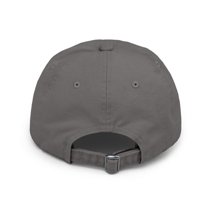 "1820" Distressed Baseball Cap with Gothic Crest Design