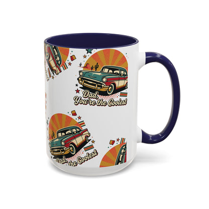 Father’s Day Arizona Pop-Art Car Accent Coffee Mug