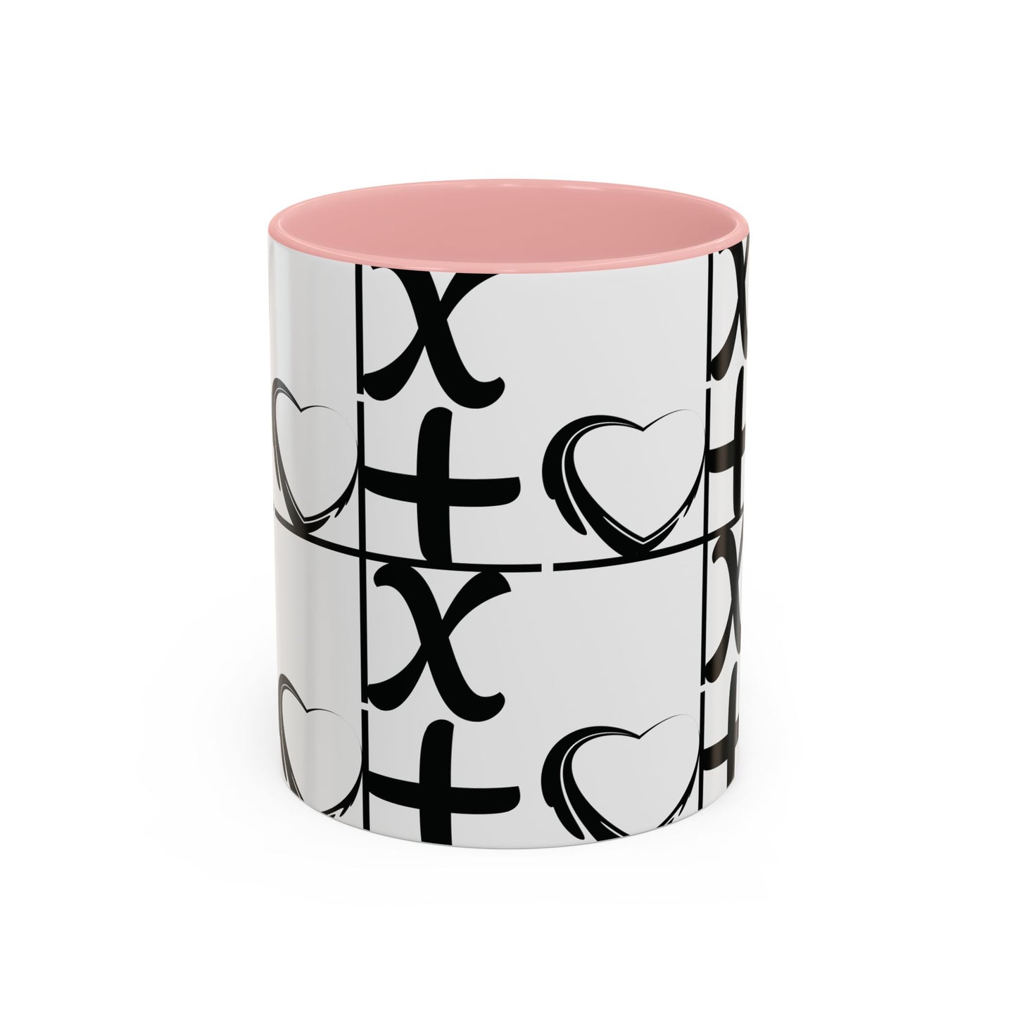 Love More Time Accent Coffee Mug — Inspirational Ceramic Mug (11/15 oz)