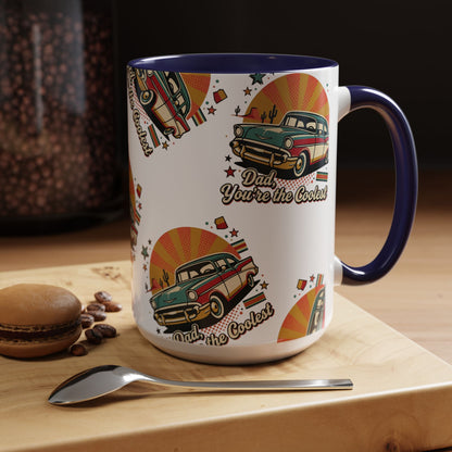 Father’s Day Arizona Pop-Art Car Accent Coffee Mug