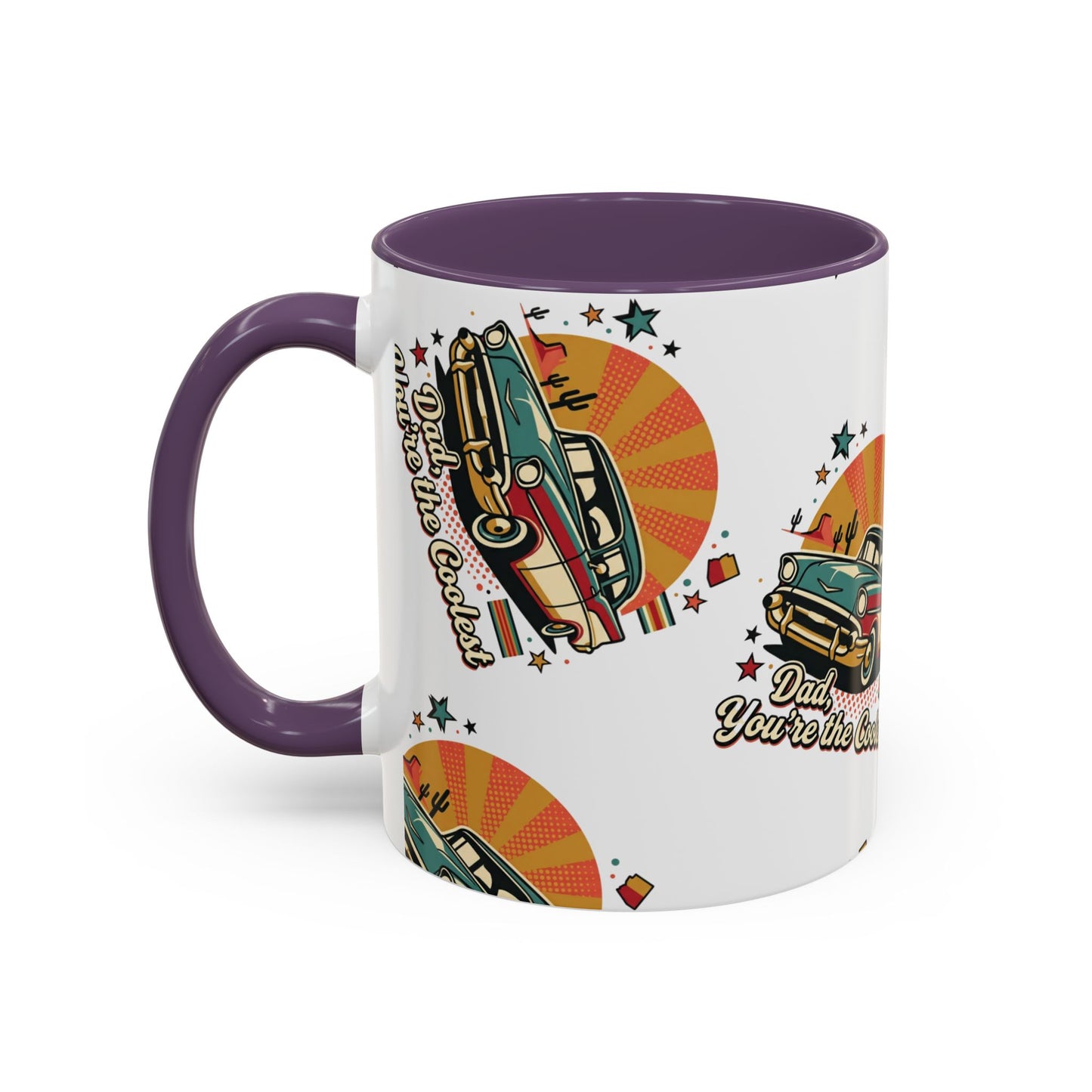 Father’s Day Arizona Pop-Art Car Accent Coffee Mug