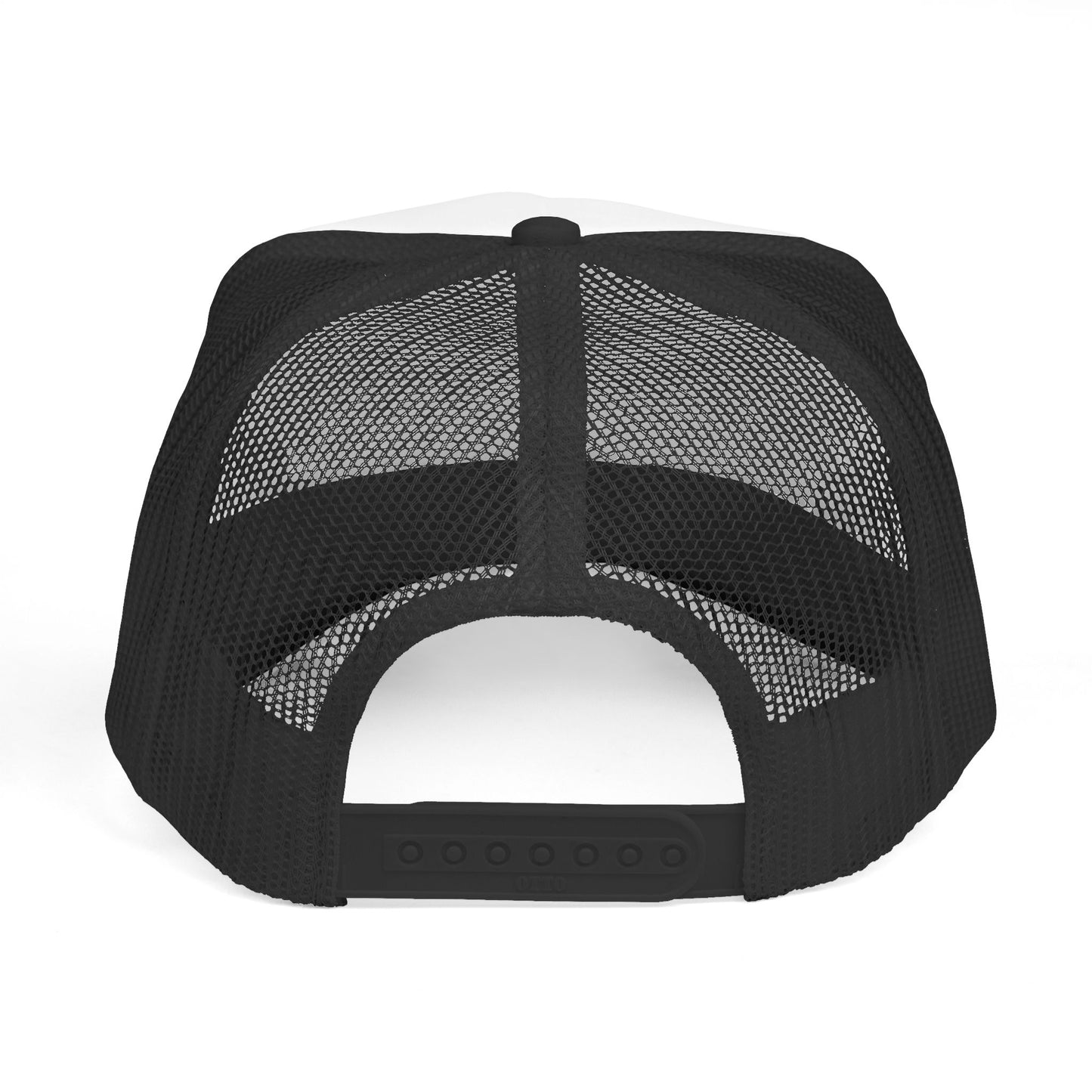 MJAD DTU9 Trucker Cap — Vintage Script Retro Mesh Baseball Hat