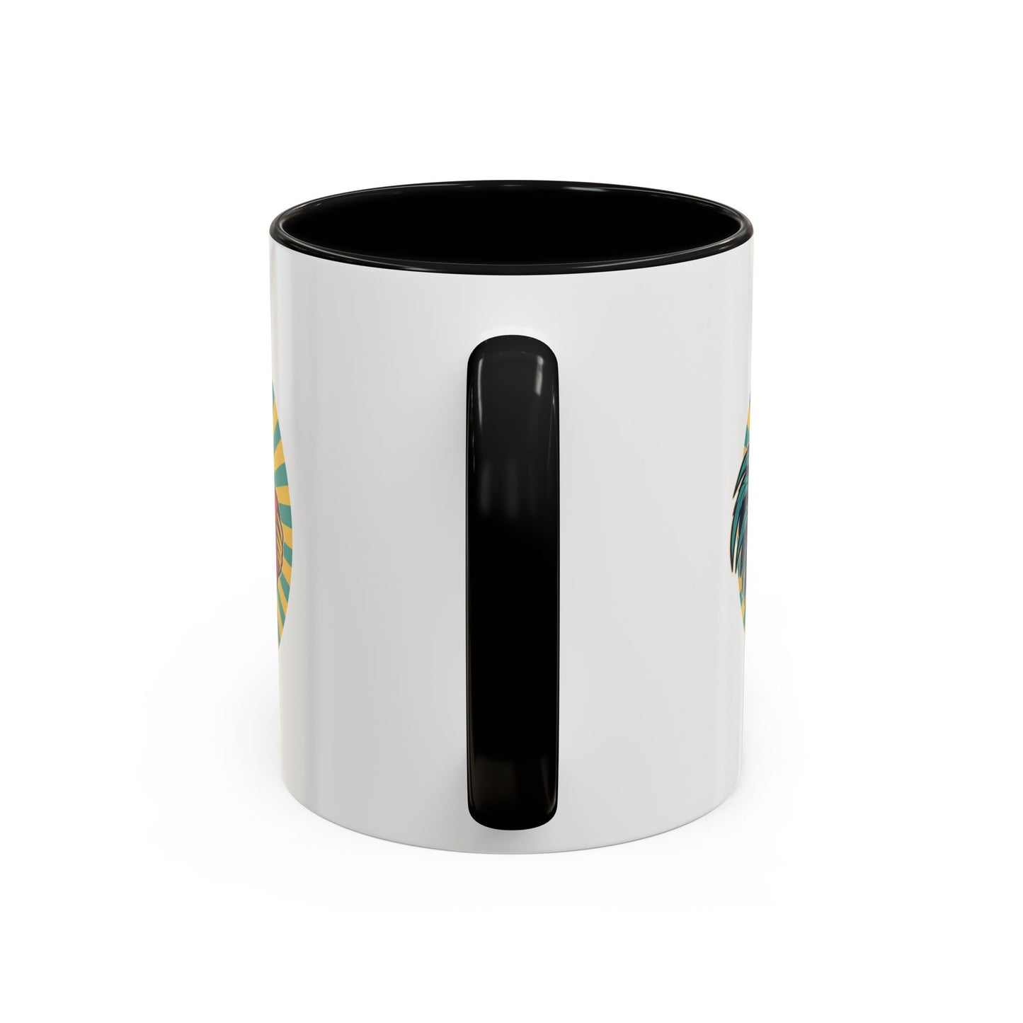 Rooster That Holds My Heart Coffee Mug — Retro Adult Humor (11/15oz)