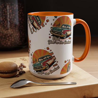 Father’s Day Arizona Pop-Art Car Accent Coffee Mug
