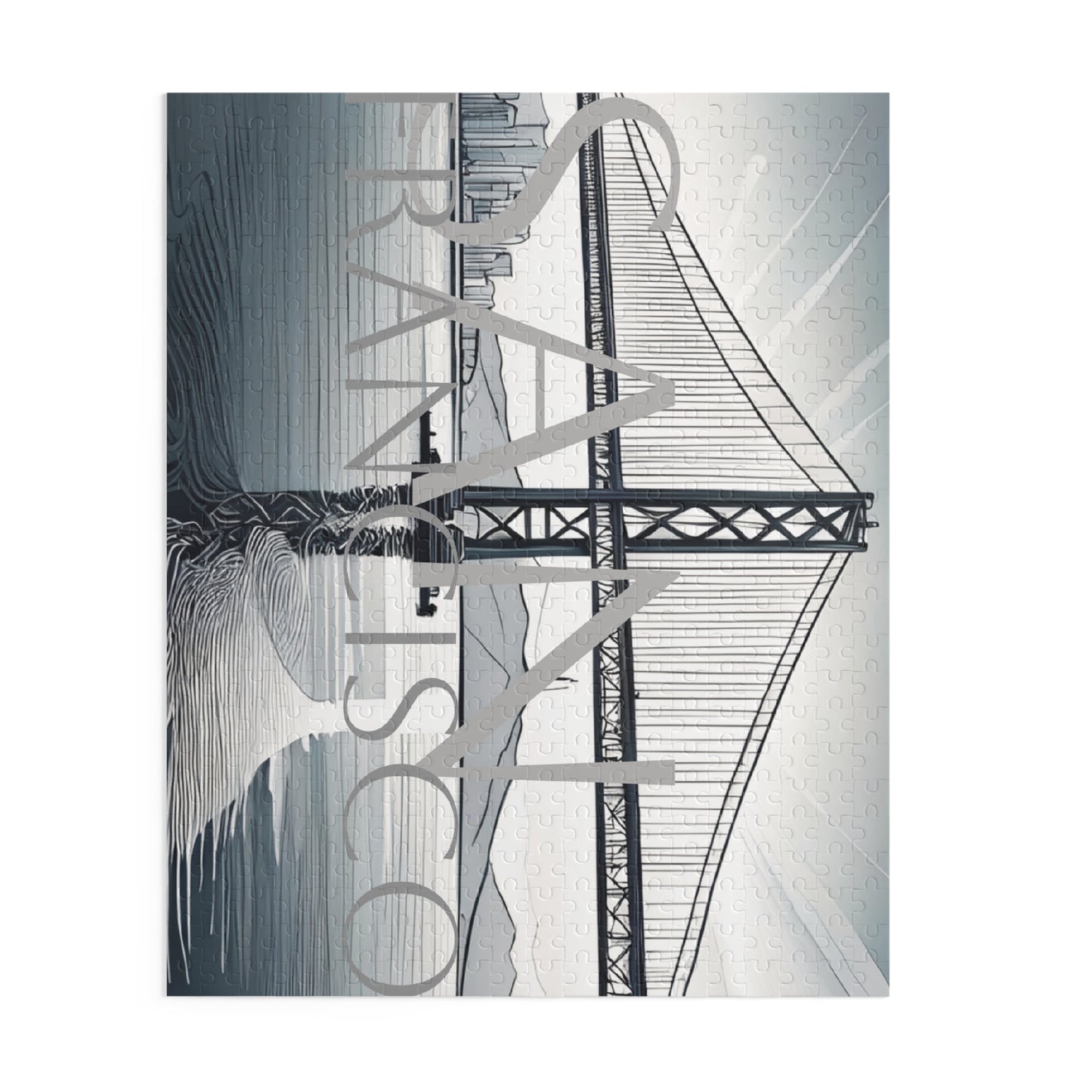 Puzzle Bay Area Bridge 500-Piece