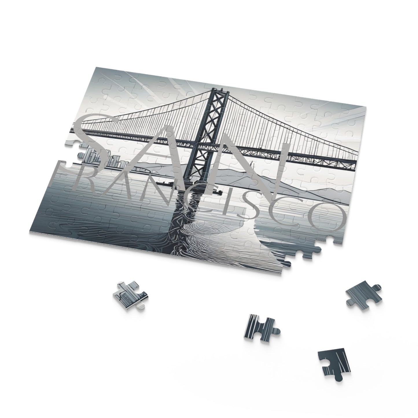 Puzzle Bay Area Bridge 500-Piece