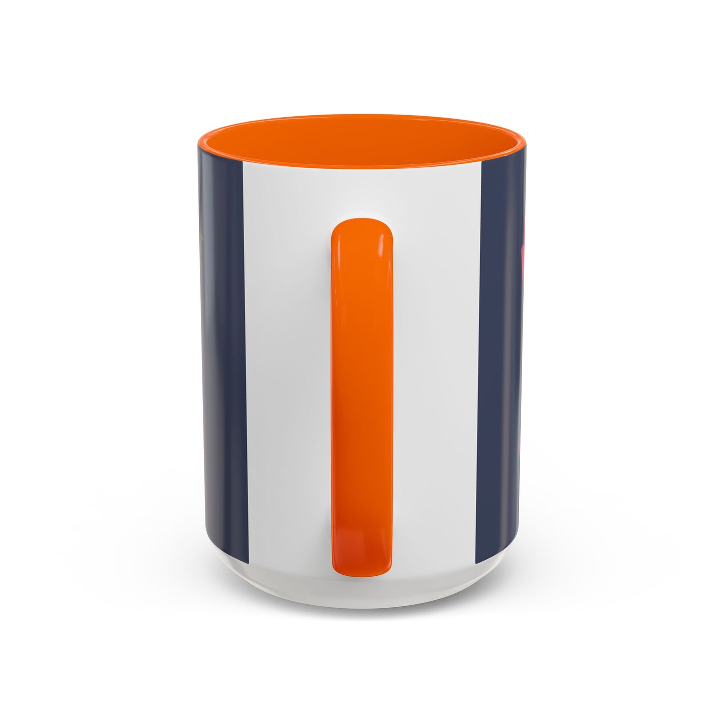 Custom Business Coffee Mug — Personalized Floral Accent Mug with Website & Contact