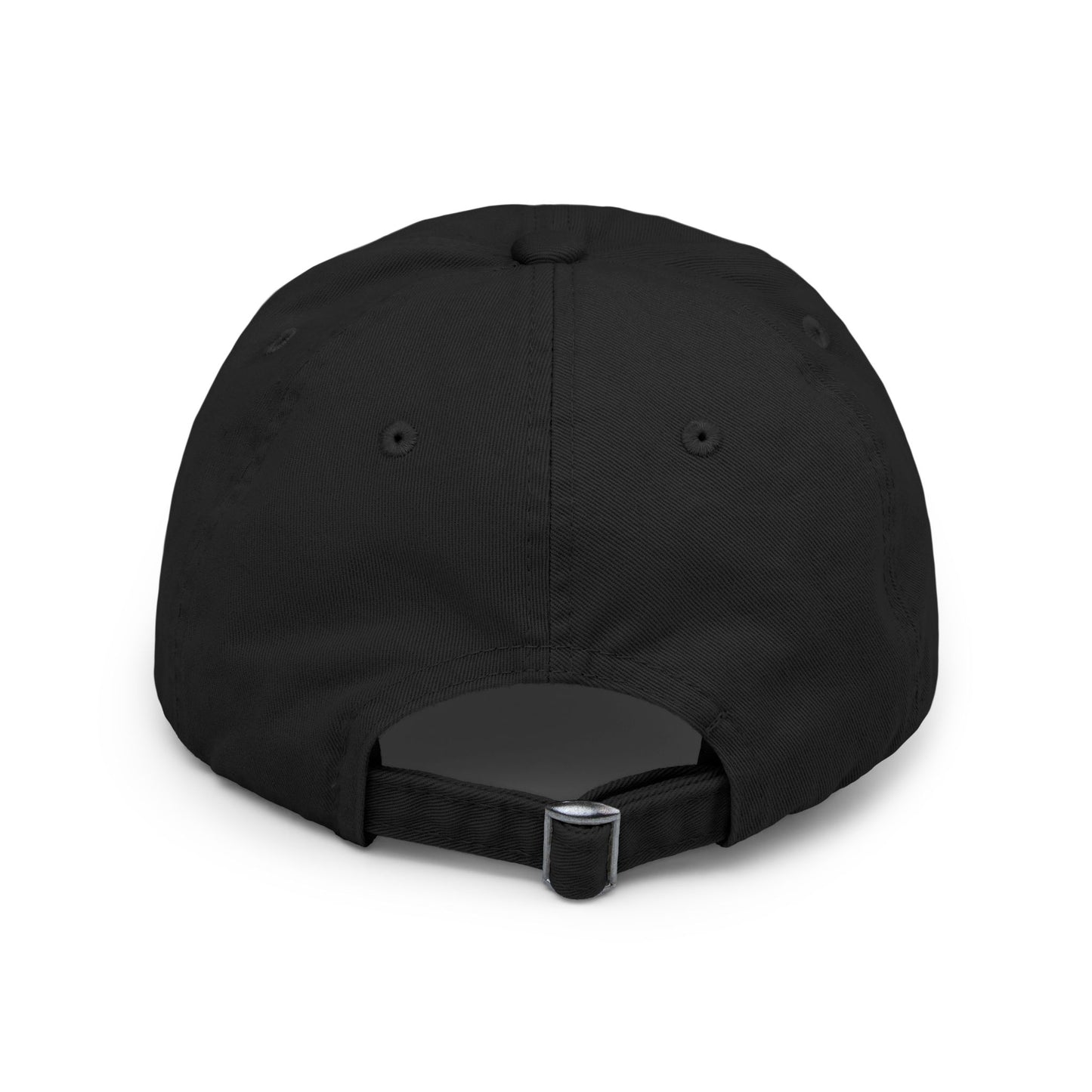 "1820" Distressed Baseball Cap with Gothic Crest Design