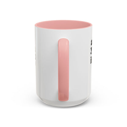 Valentine Dogs Tug-of-Love Mug — Playful Pop-Art Heart Balloons