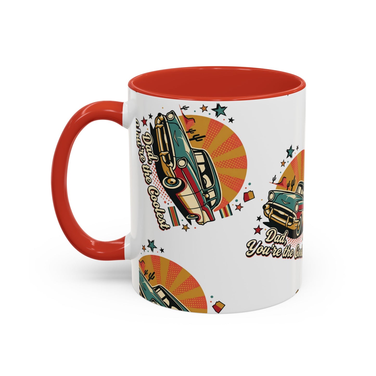 Father’s Day Arizona Pop-Art Car Accent Coffee Mug