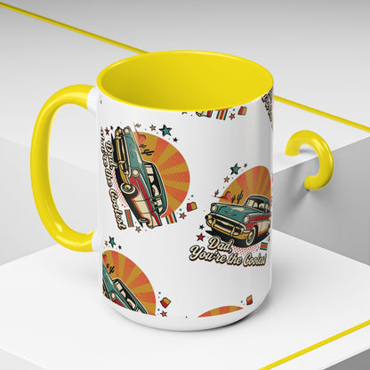 Father’s Day Arizona Pop-Art Car Accent Coffee Mug