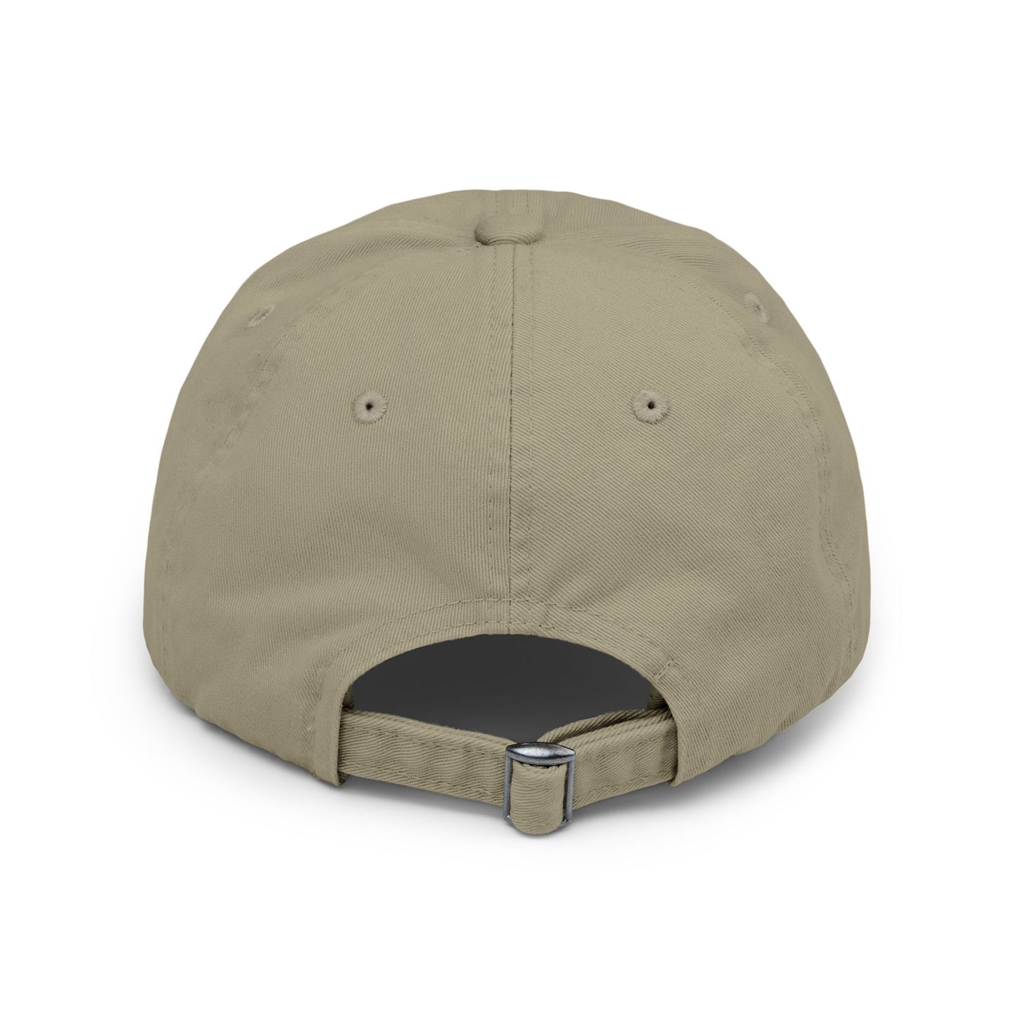 "1820" Distressed Baseball Cap with Gothic Crest Design