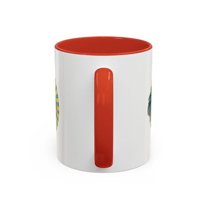 Rooster That Holds My Heart Coffee Mug — Retro Adult Humor (11/15oz)