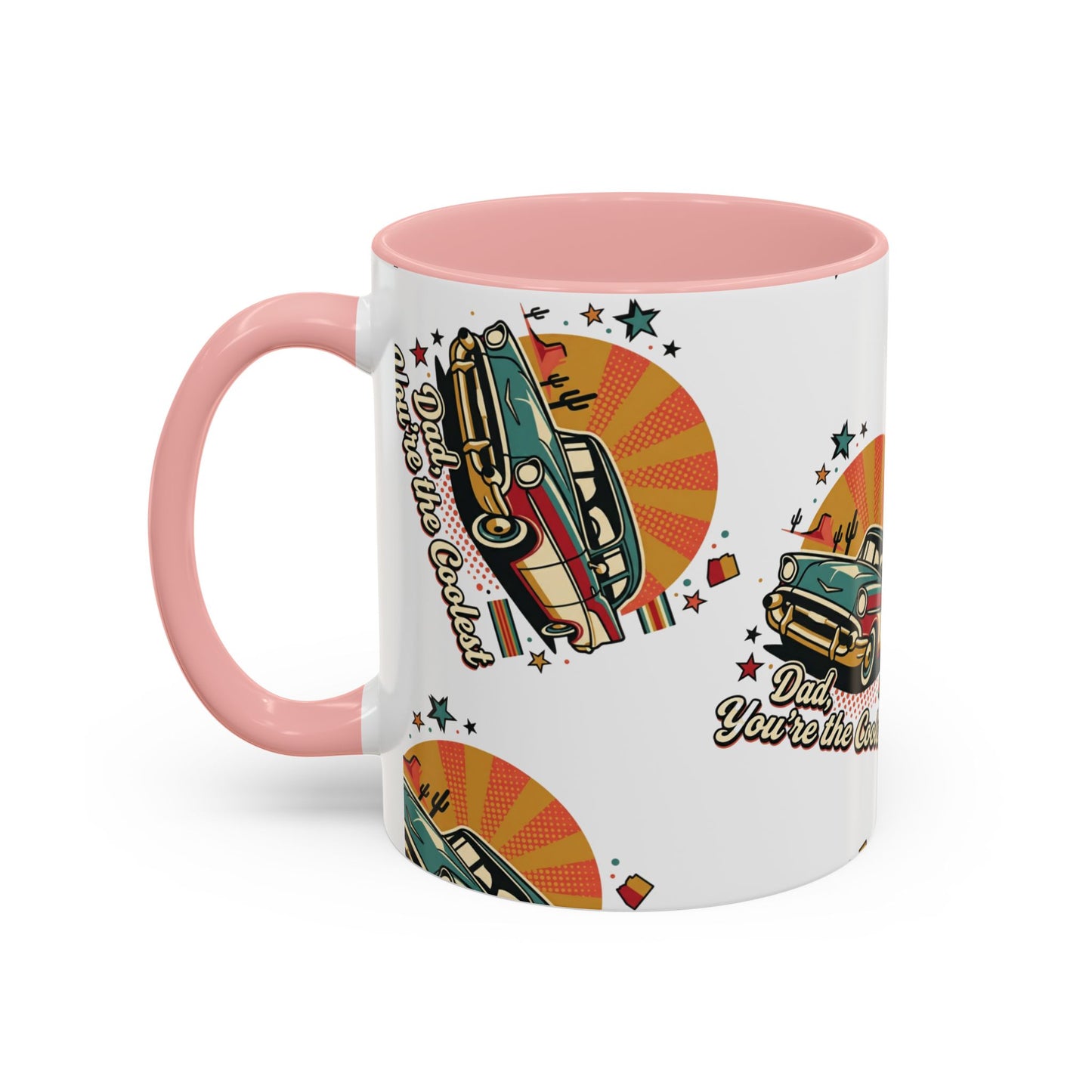 Father’s Day Arizona Pop-Art Car Accent Coffee Mug