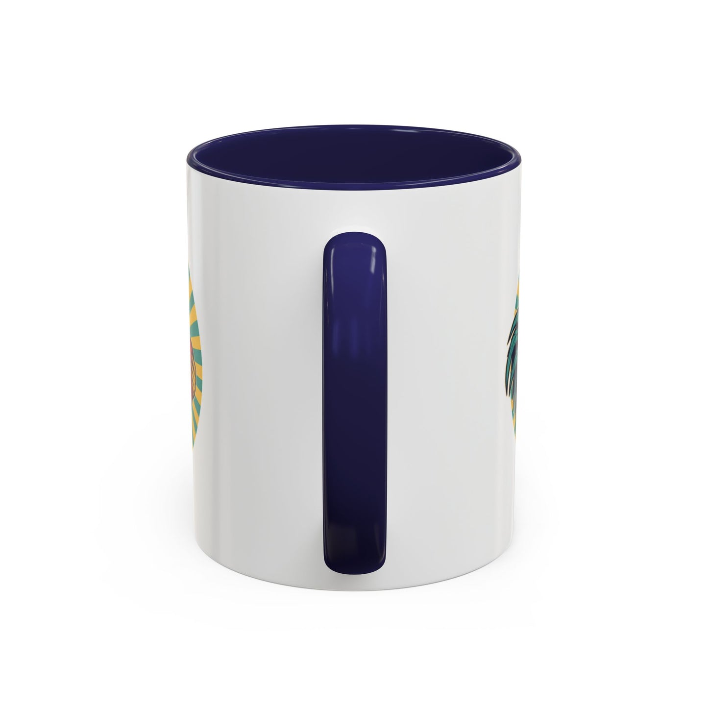 Rooster That Holds My Heart Coffee Mug — Retro Adult Humor (11/15oz)