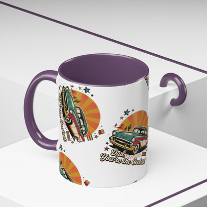 Father’s Day Arizona Pop-Art Car Accent Coffee Mug
