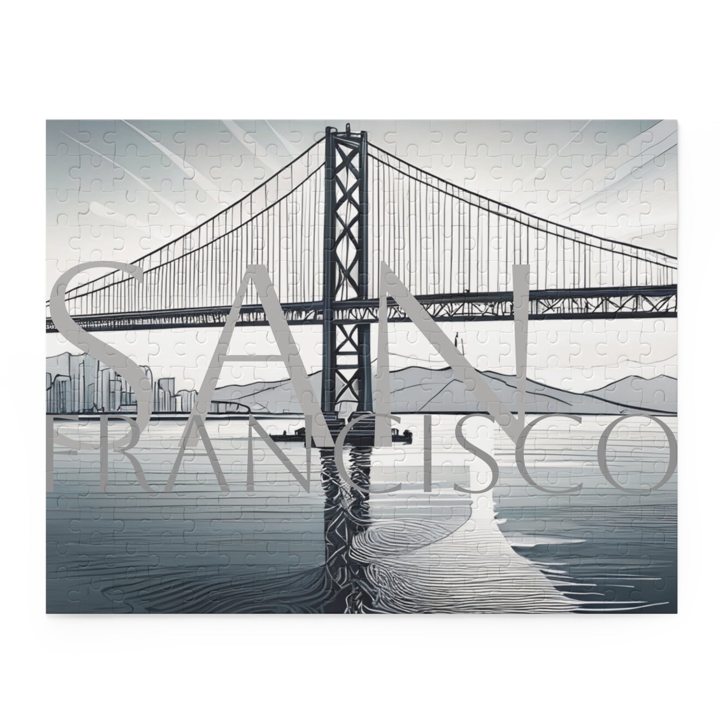 Puzzle Bay Area Bridge 500-Piece