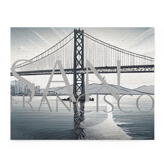 Puzzle Bay Area Bridge 500-Piece