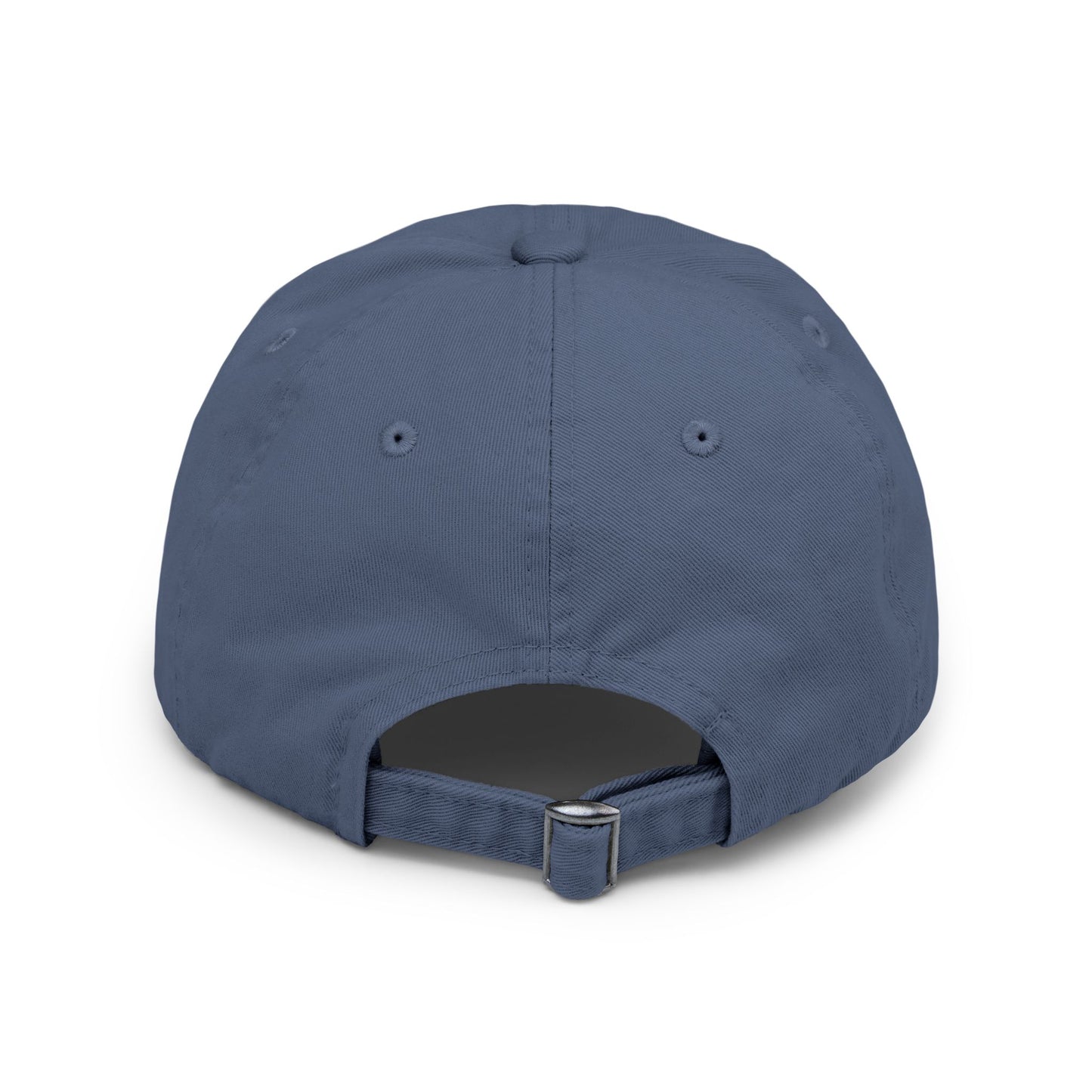 "1820" Distressed Baseball Cap with Gothic Crest Design