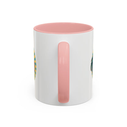 Rooster That Holds My Heart Coffee Mug — Retro Adult Humor (11/15oz)