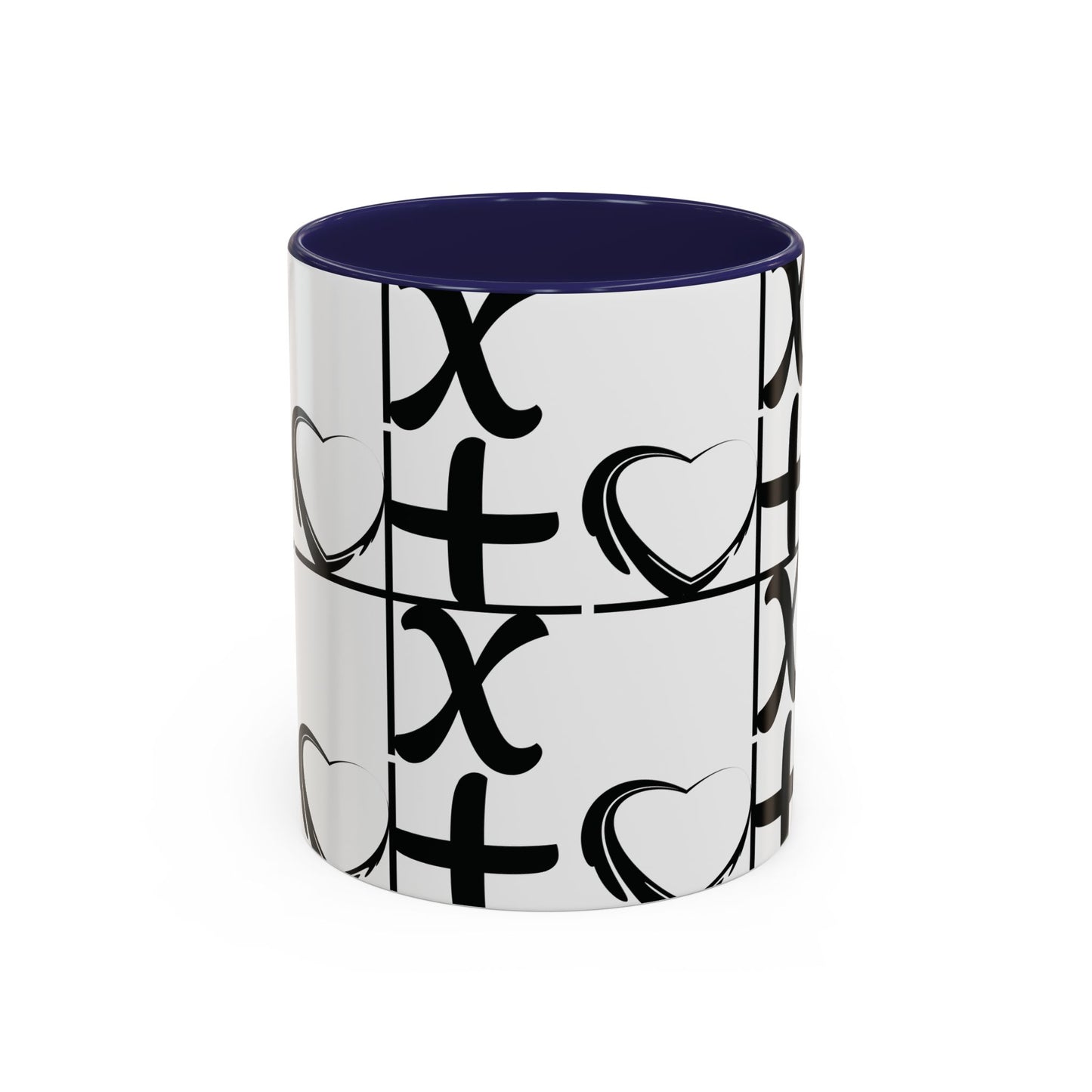 Love More Time Accent Coffee Mug — Inspirational Ceramic Mug (11/15 oz)