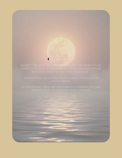 Under the High Priestess: Digital Moon Journal