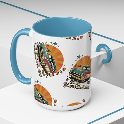 Father’s Day Arizona Pop-Art Car Accent Coffee Mug