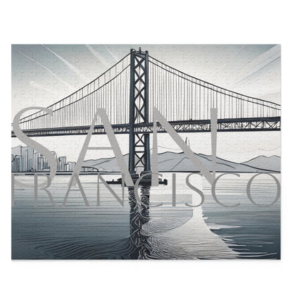 Puzzle Bay Area Bridge 500-Piece
