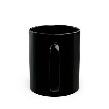 11oz/15oz Black Mug — "The Prick That Holds My Heart" Cactus Love Coffee Cup