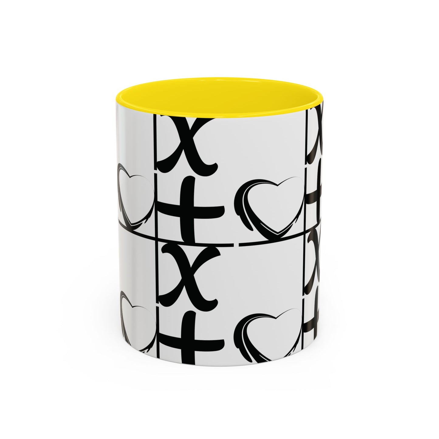 Love More Time Accent Coffee Mug — Inspirational Ceramic Mug (11/15 oz)