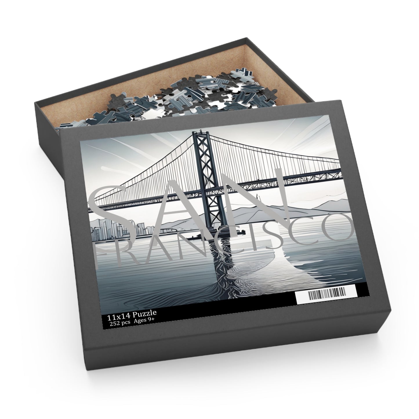 Puzzle Bay Area Bridge 500-Piece