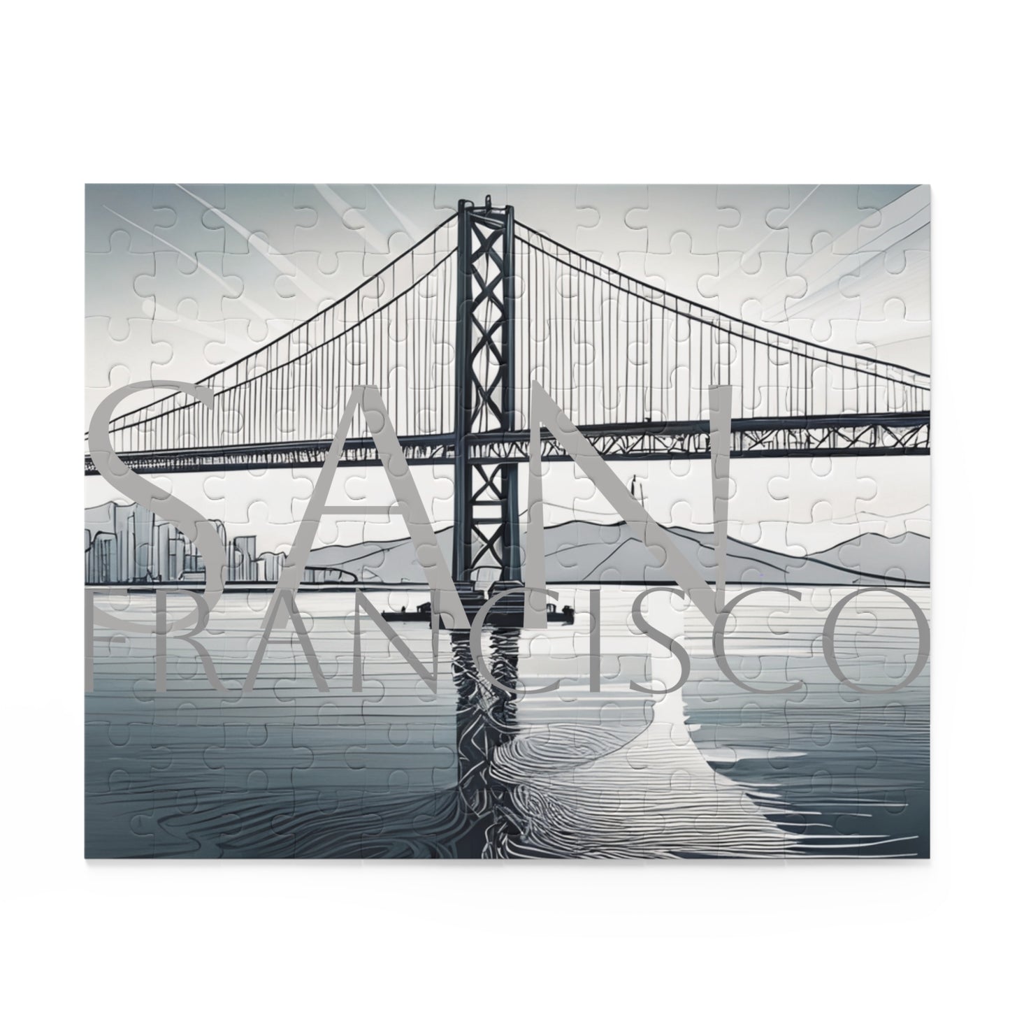 Puzzle Bay Area Bridge 500-Piece
