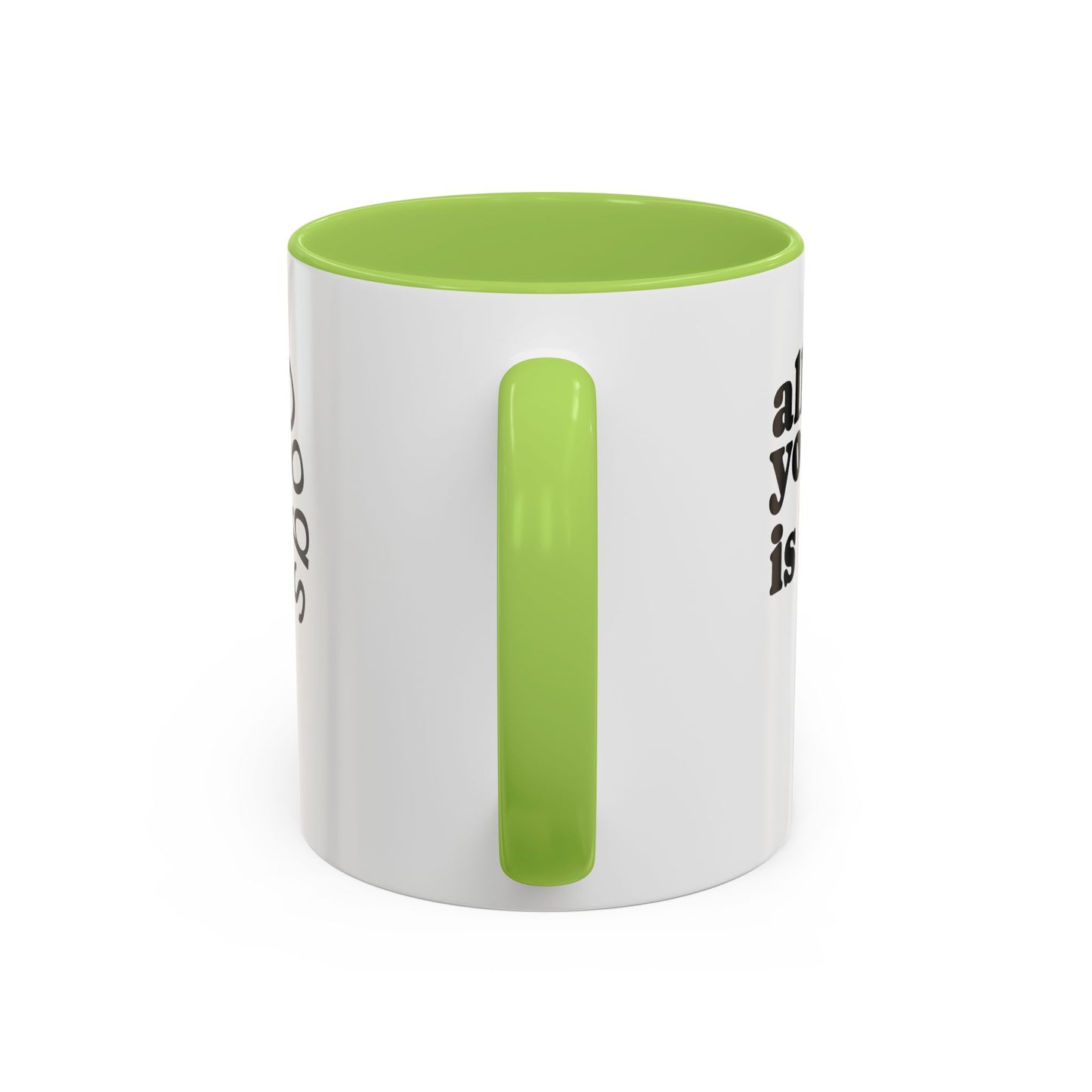Valentine Dogs Tug-of-Love Mug — Playful Pop-Art Heart Balloons