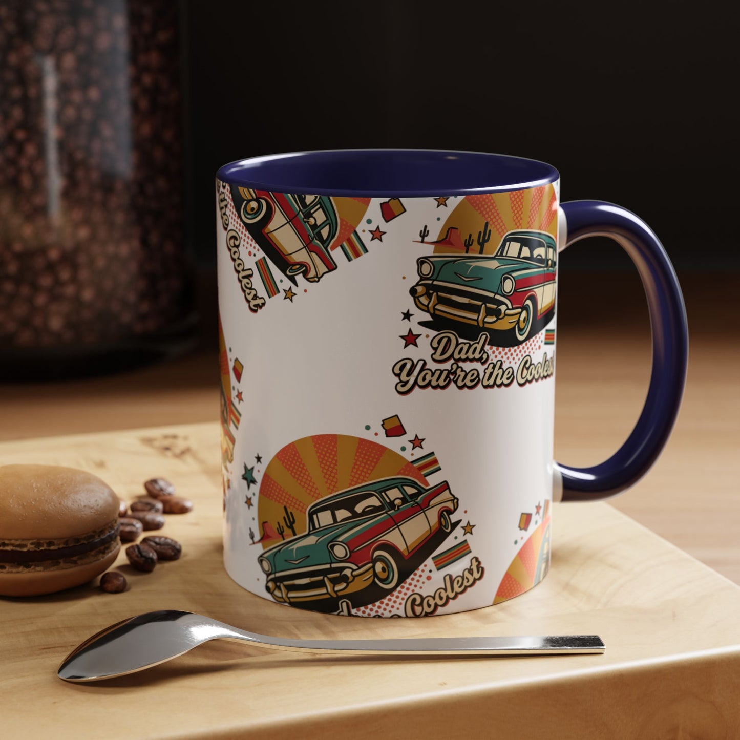 Father’s Day Arizona Pop-Art Car Accent Coffee Mug