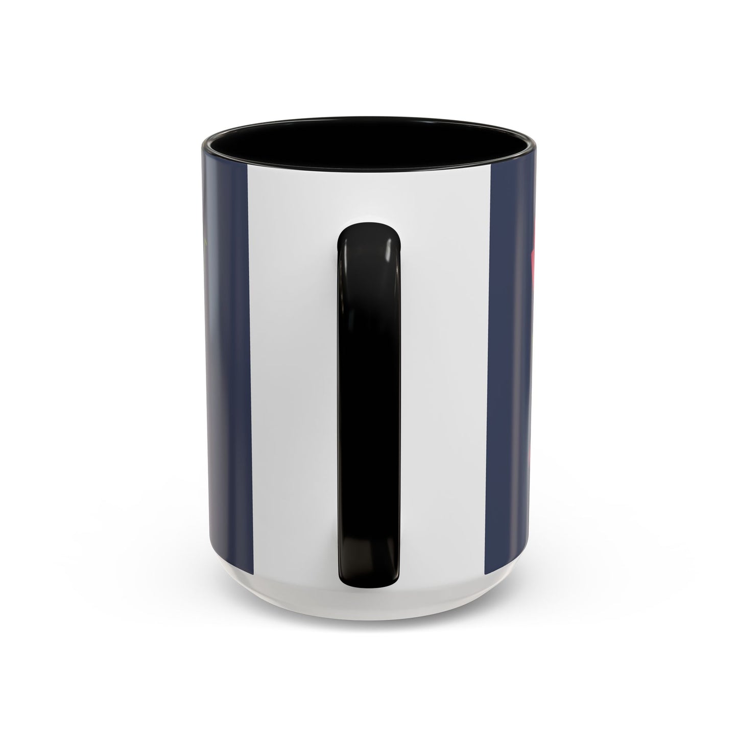 Custom Business Coffee Mug — Personalized Floral Accent Mug with Website & Contact