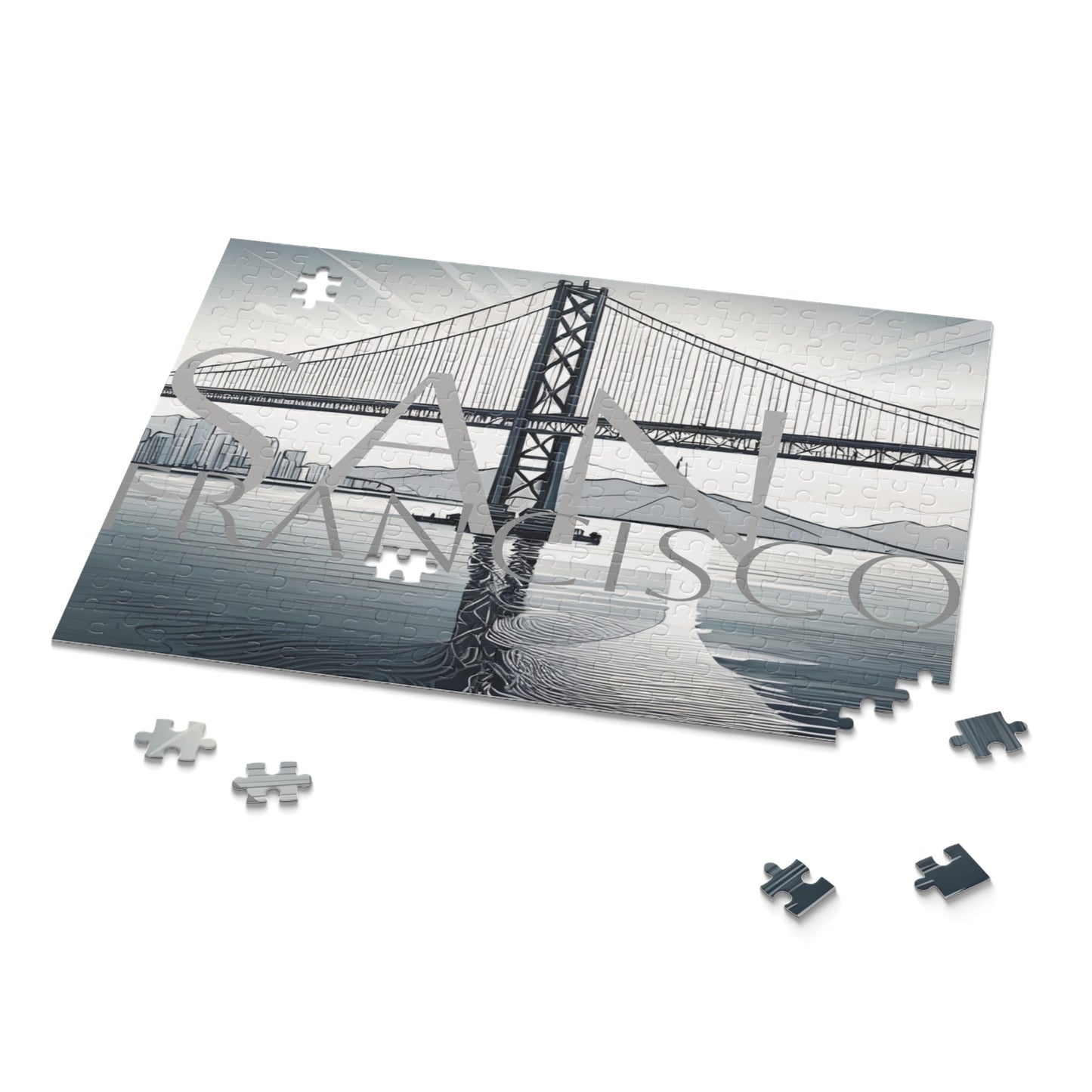Puzzle Bay Area Bridge 500-Piece