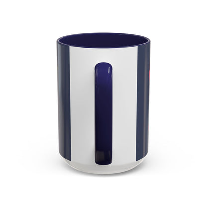 Custom Business Coffee Mug — Personalized Floral Accent Mug with Website & Contact