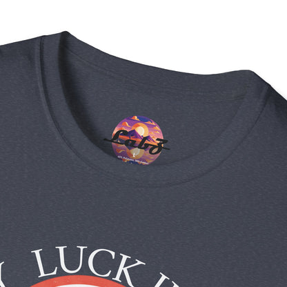 Las Vegas Shamrock T-Shirt — Blessed My Luck In Las Vegas Retro Graphic Tee