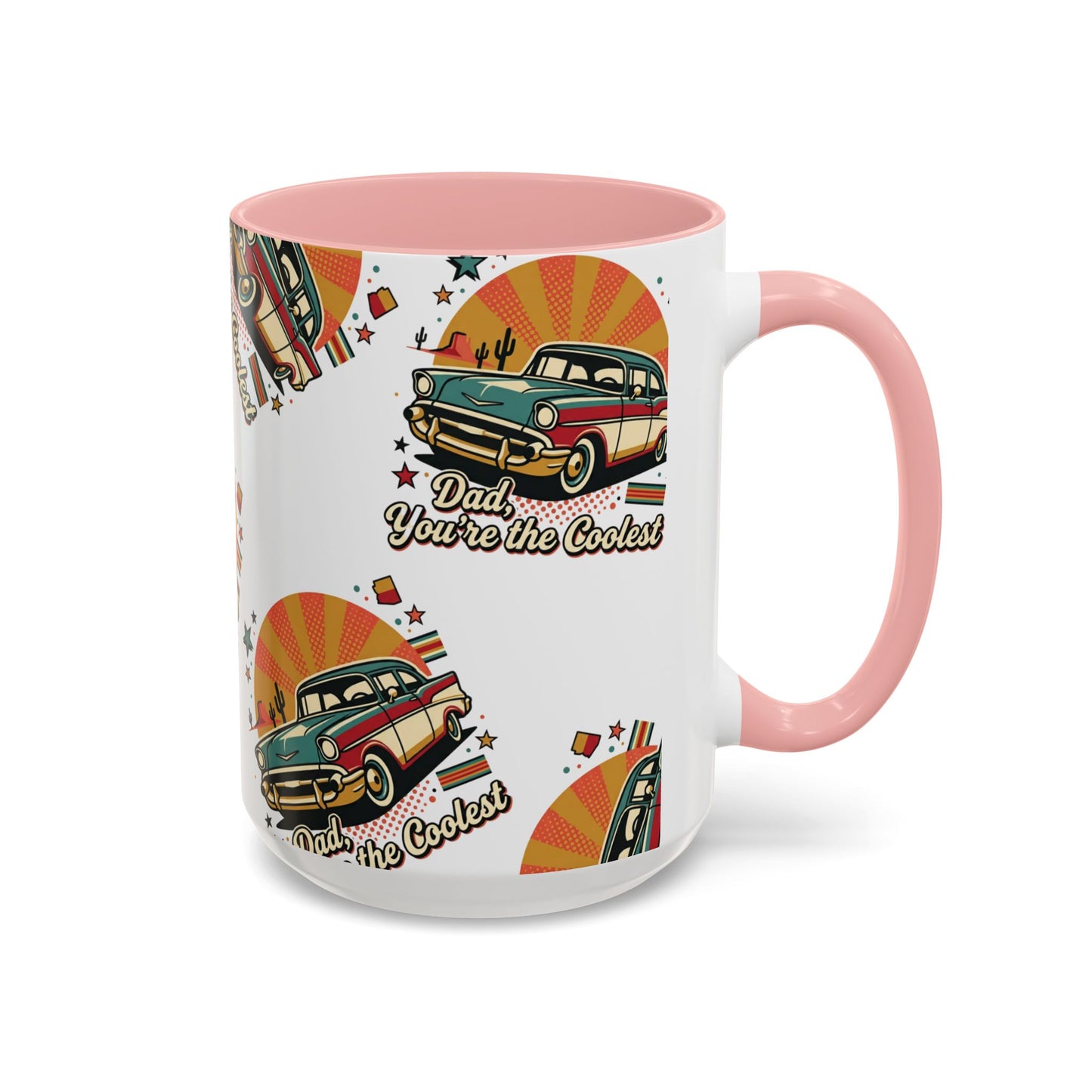 Father’s Day Arizona Pop-Art Car Accent Coffee Mug