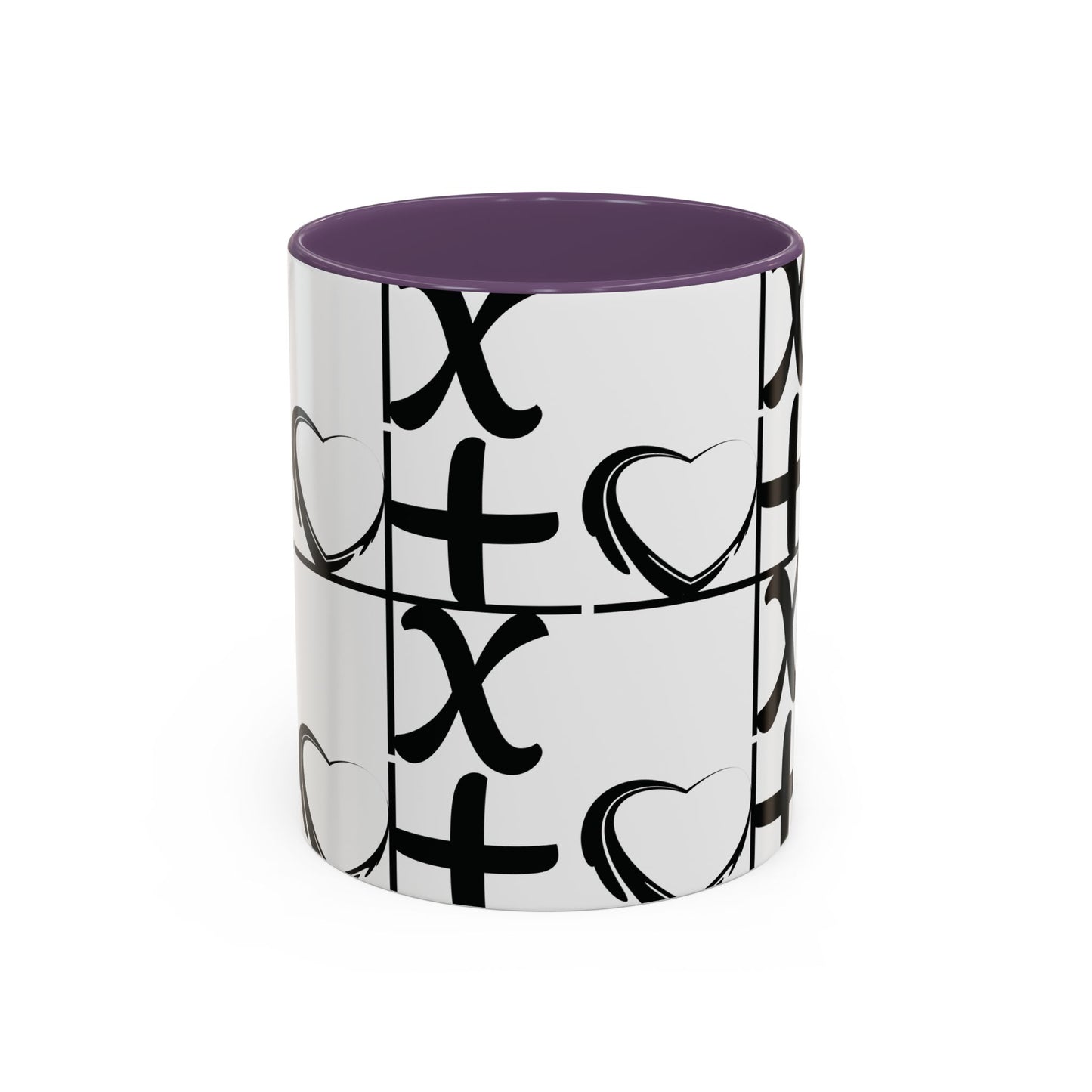 Love More Time Accent Coffee Mug — Inspirational Ceramic Mug (11/15 oz)