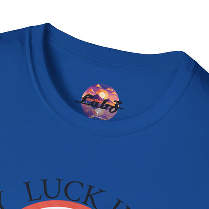 Las Vegas Shamrock T-Shirt — Blessed My Luck In Las Vegas Retro Graphic Tee