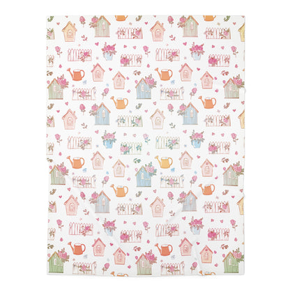 Charming Floral Baby Swaddle Blanket - Soft Nursery Wrap, Newborn Gift, Baby Shower Essential, Cute Nursery Decor, Cozy Blanket, [...]
