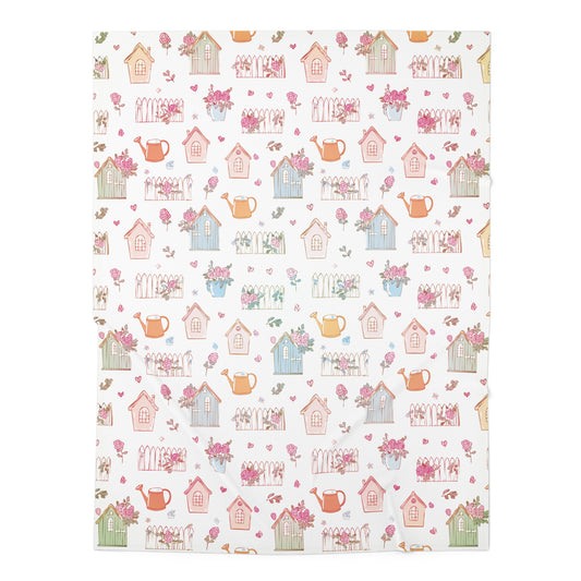 Charming Floral Baby Swaddle Blanket - Soft Nursery Wrap, Newborn Gift, Baby Shower Essential, Cute Nursery Decor, Cozy Blanket, [...]