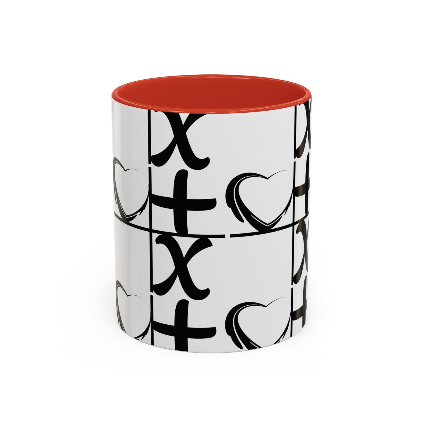 Love More Time Accent Coffee Mug — Inspirational Ceramic Mug (11/15 oz)