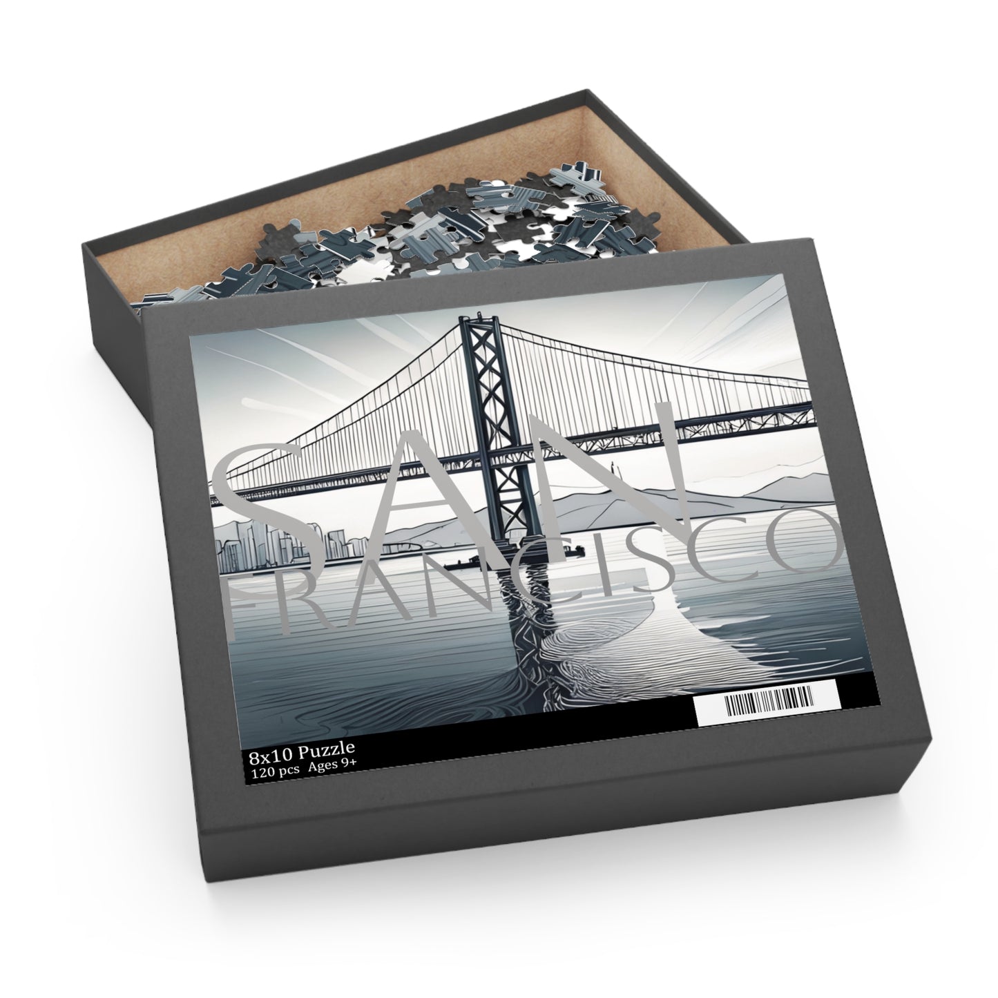 Puzzle Bay Area Bridge 500-Piece